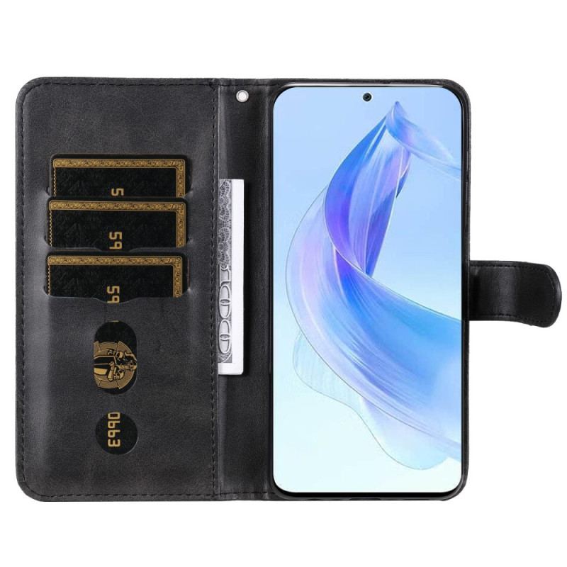 Capa Flip Para Honor 90 Lite Porta-moedas Frontal