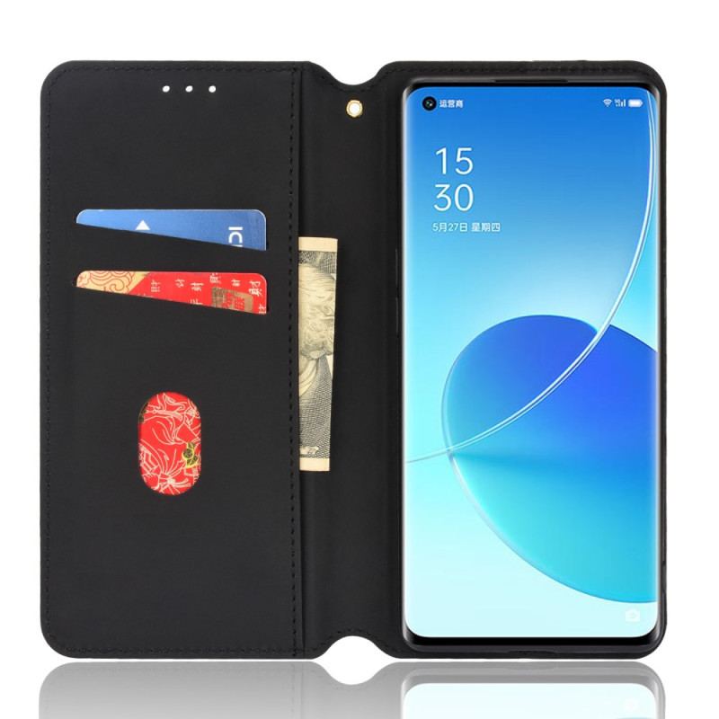 Capa De Celular Para Oppo Reno 6 Pro 5G Flip Cubos 3d