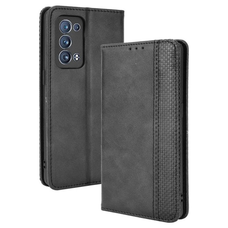 Capa De Celular Para Oppo Reno 6 Pro 5G Flip Estilizado