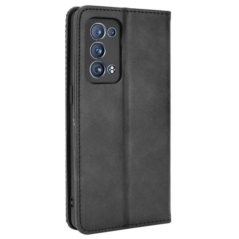 Capa De Celular Para Oppo Reno 6 Pro 5G Flip Estilizado