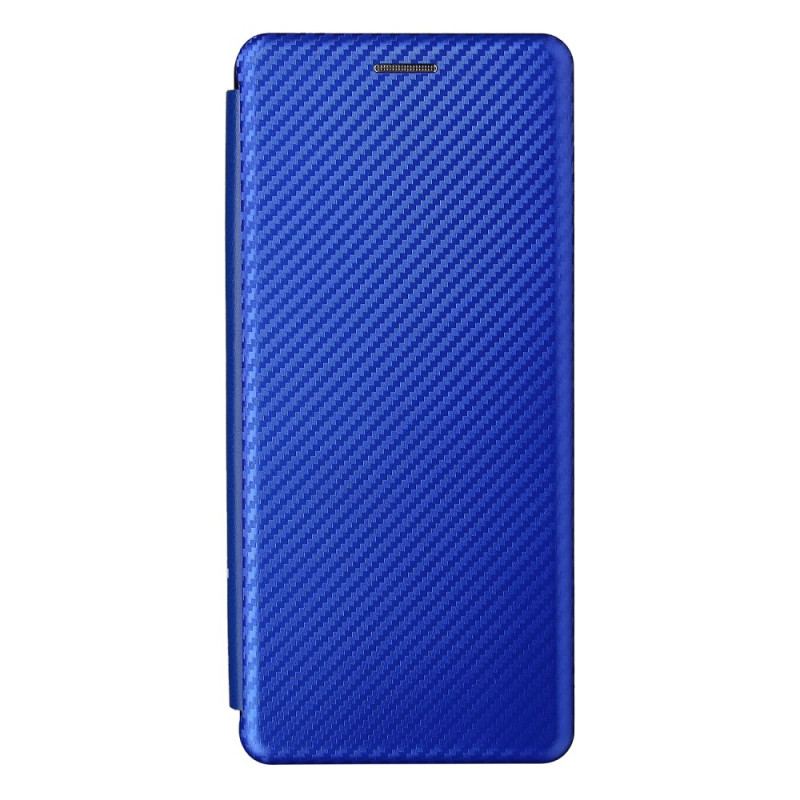 Capa De Celular Para Oppo Reno 6 Pro 5G Flip Fibra De Carbono E Correias