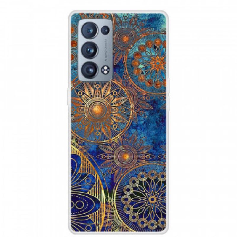 Capa De Celular Para Oppo Reno 6 Pro 5G Mandala Oriental