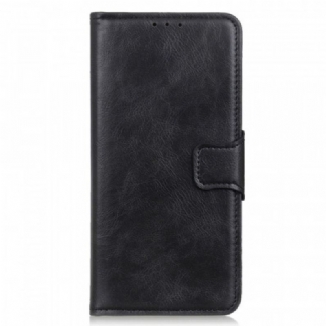 Capa Folio Para Oppo Reno 6 Pro 5G Cavalo Louco Preto