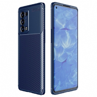 Capa Para Oppo Reno 6 Pro 5G Mangueira De Fibra De Carbono