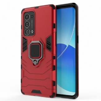 Capa Para Oppo Reno 6 Pro 5G Suporte De Anel Giratório