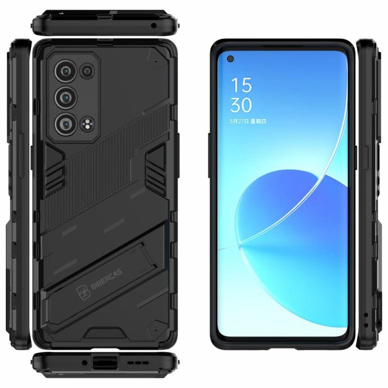 Capa Para Oppo Reno 6 Pro 5G Ultra Resistente Com Suporte Removível