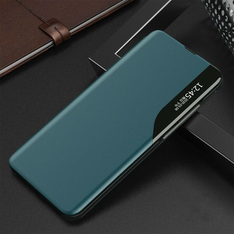 Capa De Celular Para Xiaomi Redmi Note 10 5G Couro Sintético Texturizado