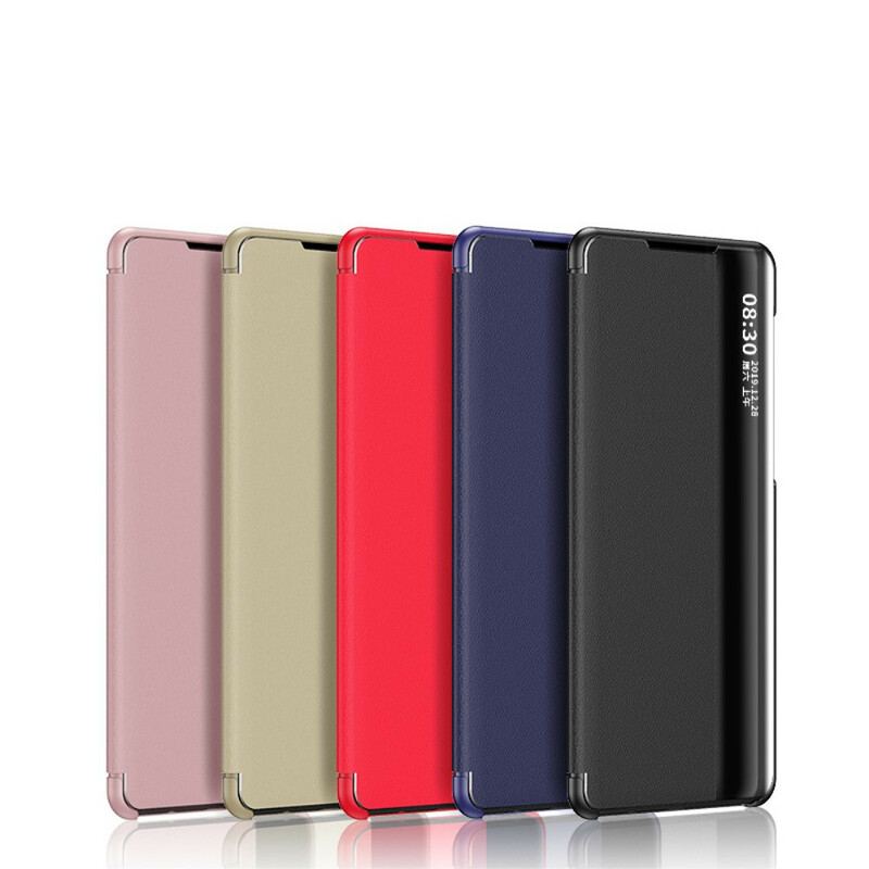 Capa De Celular Para Xiaomi Redmi Note 10 5G Efeito Couro Texturizado