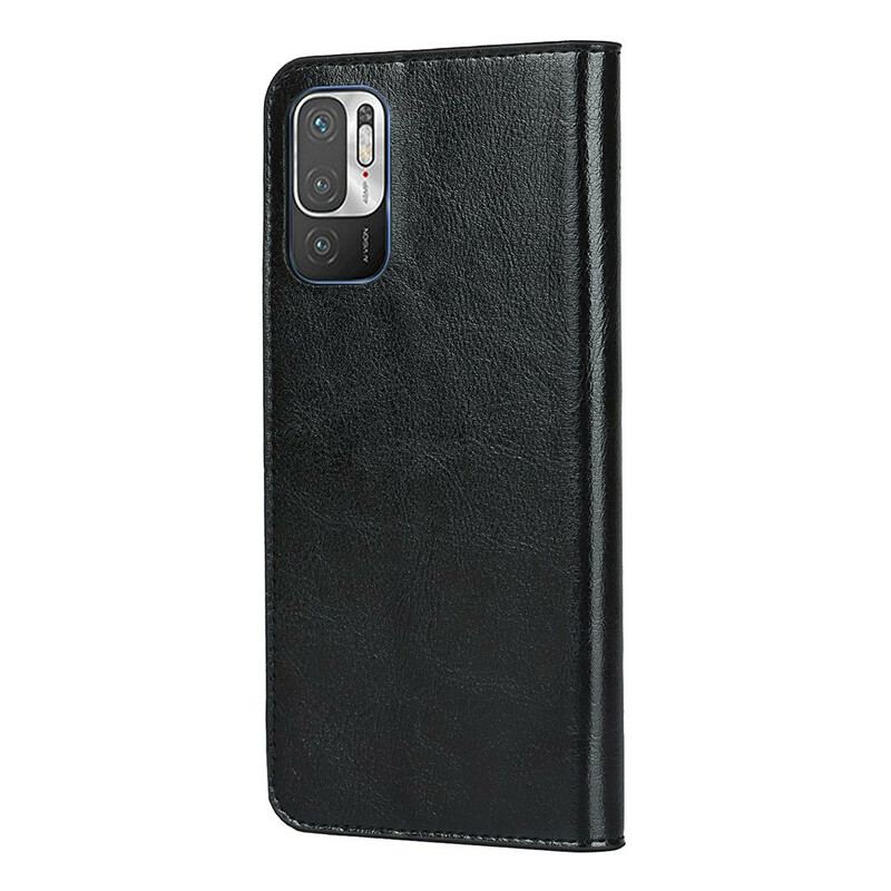 Capa De Celular Para Xiaomi Redmi Note 10 5G Flip Couro Legitimo