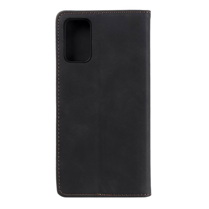 Capa De Celular Para Xiaomi Redmi Note 10 5G Flip Estilo De Couro Tricolor