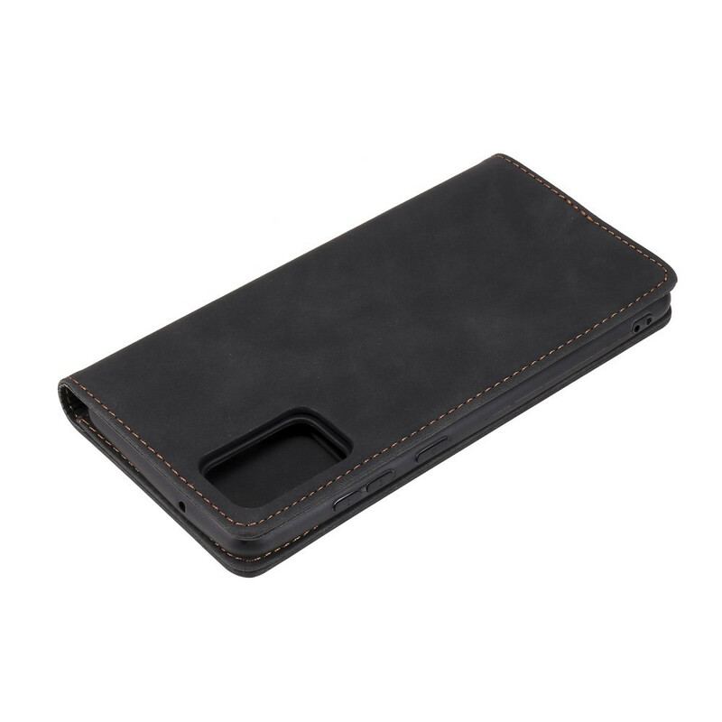 Capa De Celular Para Xiaomi Redmi Note 10 5G Flip Estilo De Couro Tricolor