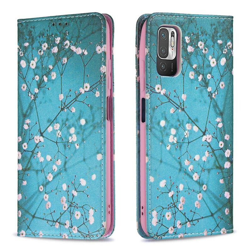 Capa De Celular Para Xiaomi Redmi Note 10 5G Flip Galhos