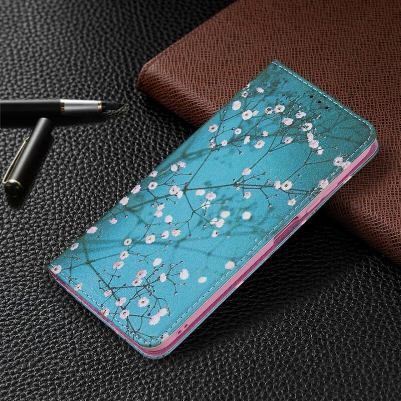 Capa De Celular Para Xiaomi Redmi Note 10 5G Flip Galhos