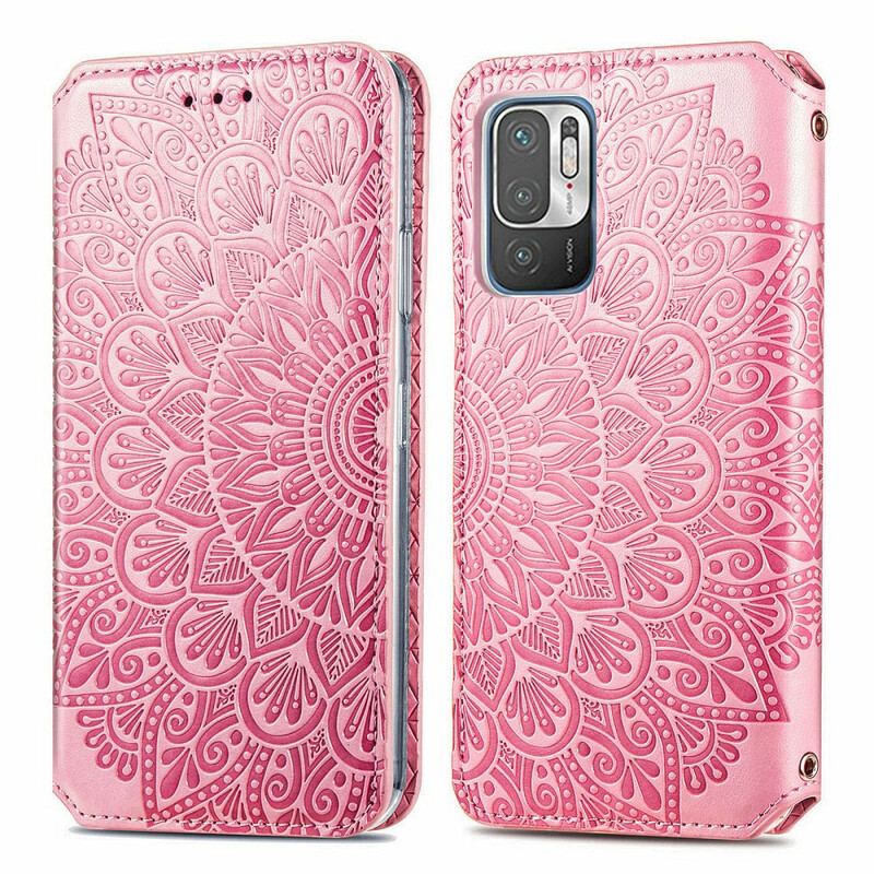 Capa De Celular Para Xiaomi Redmi Note 10 5G Flip Mandala