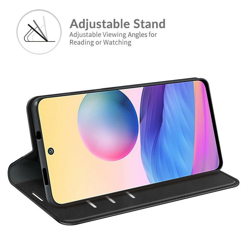 Capa De Celular Para Xiaomi Redmi Note 10 5G Flip Toque Sedoso