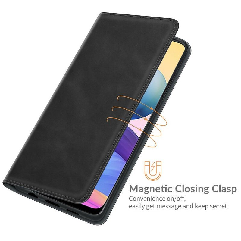 Capa De Celular Para Xiaomi Redmi Note 10 5G Flip Toque Sedoso