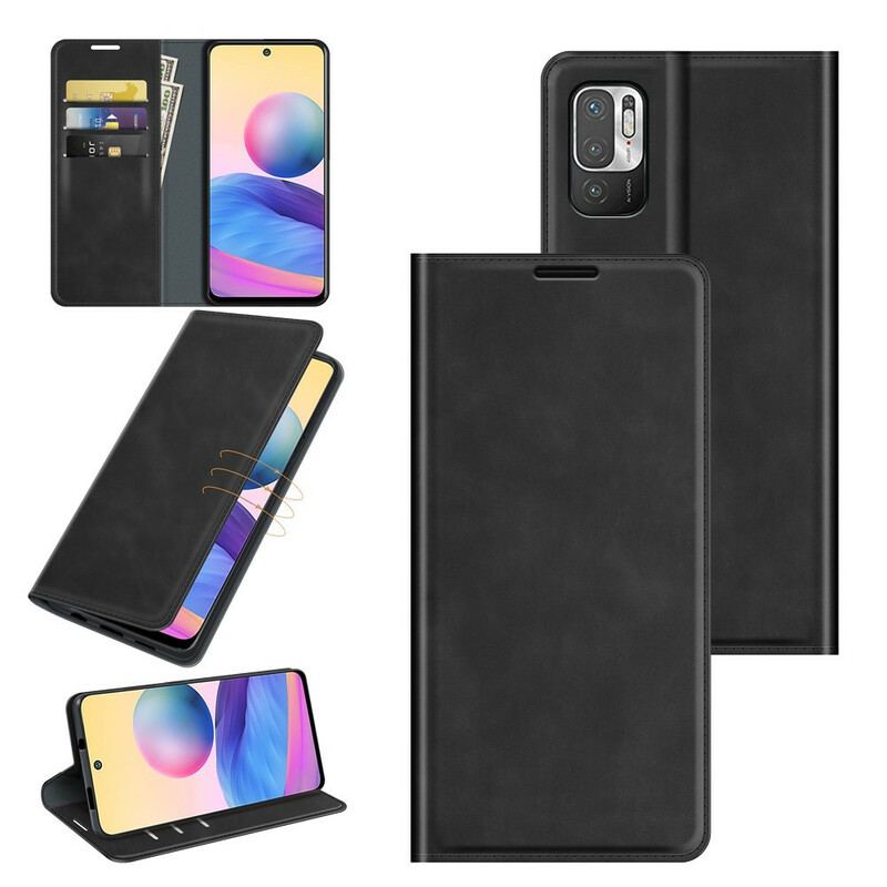 Capa De Celular Para Xiaomi Redmi Note 10 5G Flip Toque Sedoso