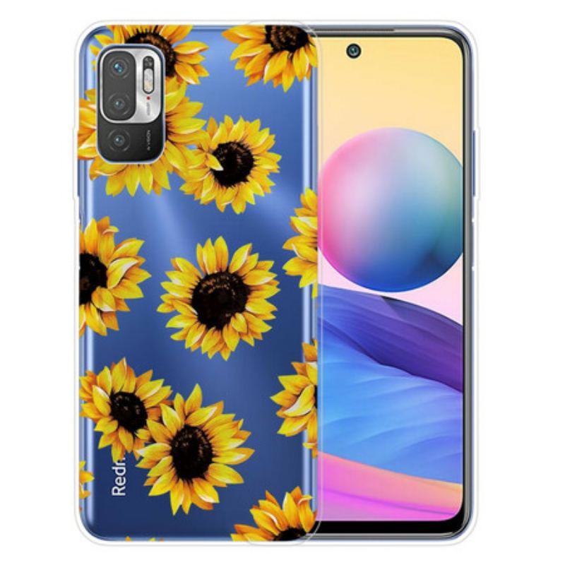 Capa De Celular Para Xiaomi Redmi Note 10 5G Girassóis