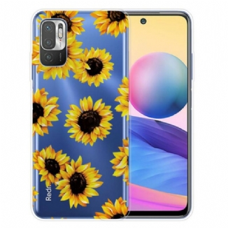 Capa De Celular Para Xiaomi Redmi Note 10 5G Girassóis