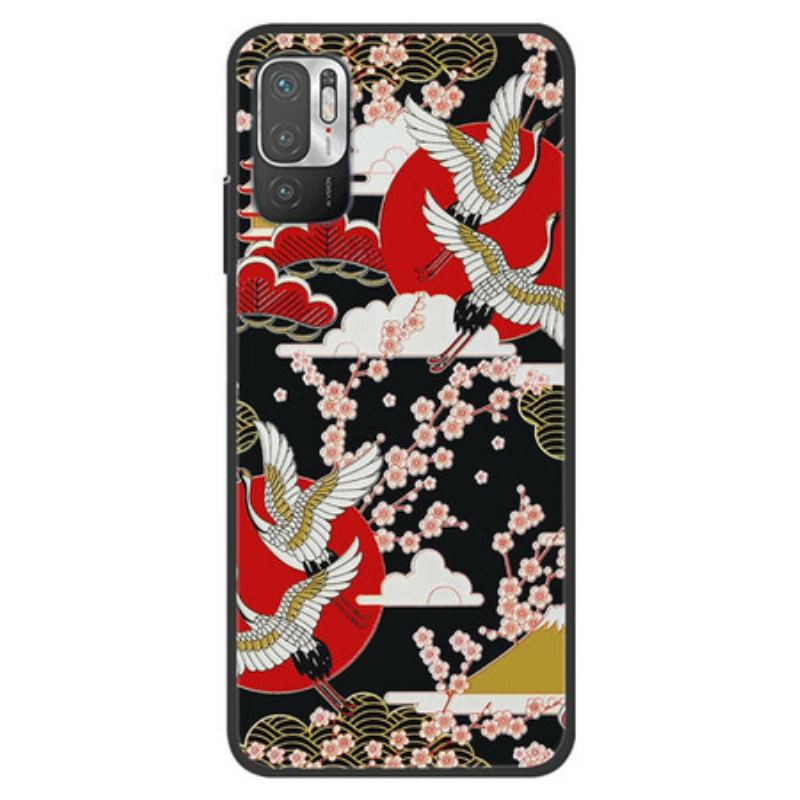 Capa De Celular Para Xiaomi Redmi Note 10 5G Quatro Guindastes