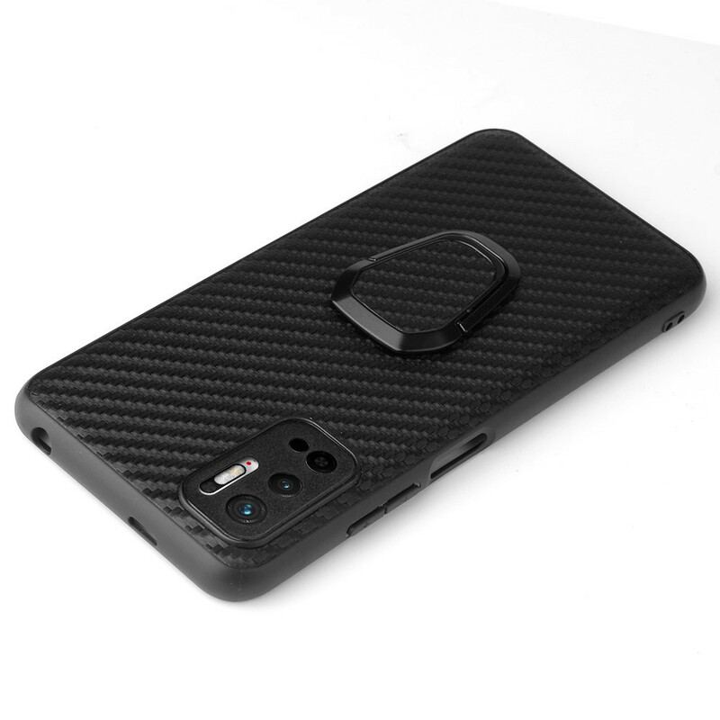 Capa De Celular Para Xiaomi Redmi Note 10 5G Suporte De Anel De Leopardo