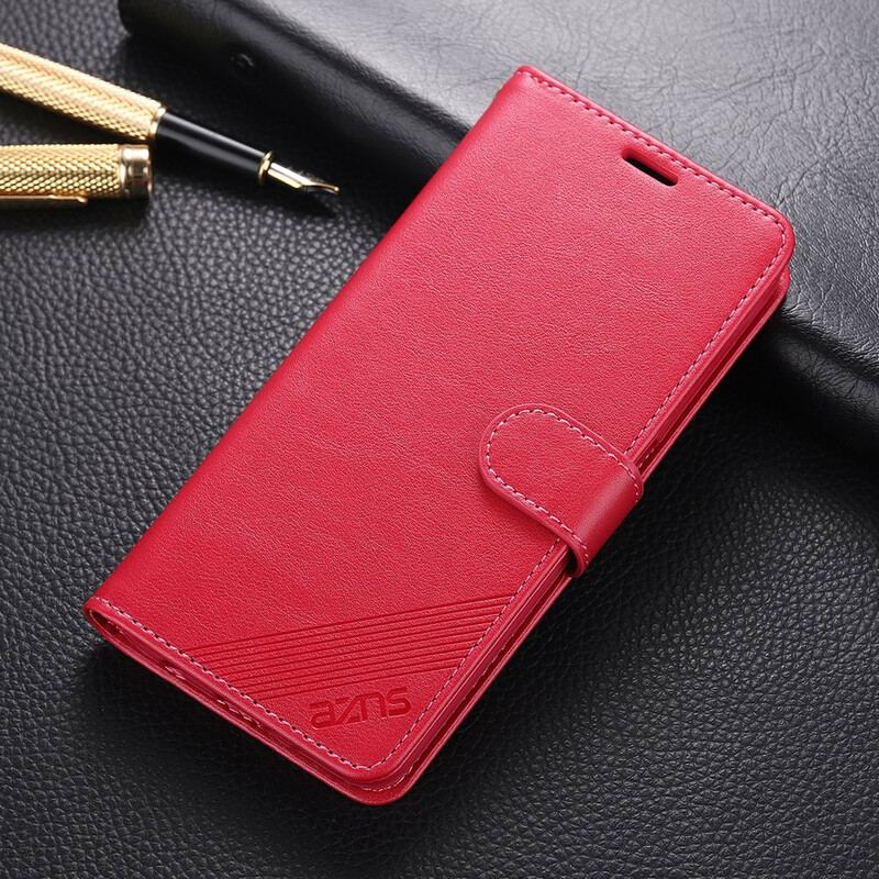 Capa Flip Para Xiaomi Redmi Note 10 5G Azns Luxo