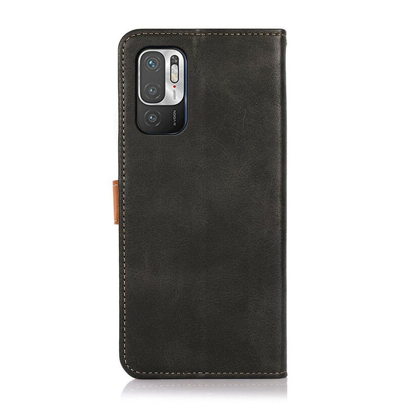 Capa Flip Para Xiaomi Redmi Note 10 5G Com Alça Khazneh