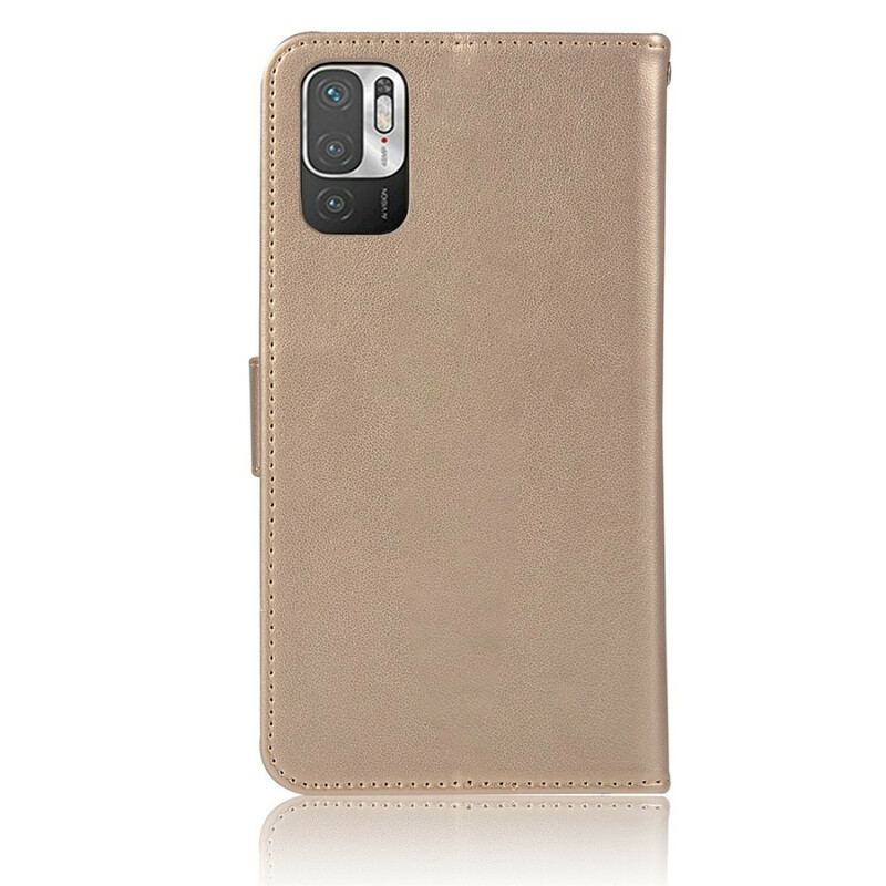 Capa Flip Para Xiaomi Redmi Note 10 5G Coruja Apanhador De Sonhos