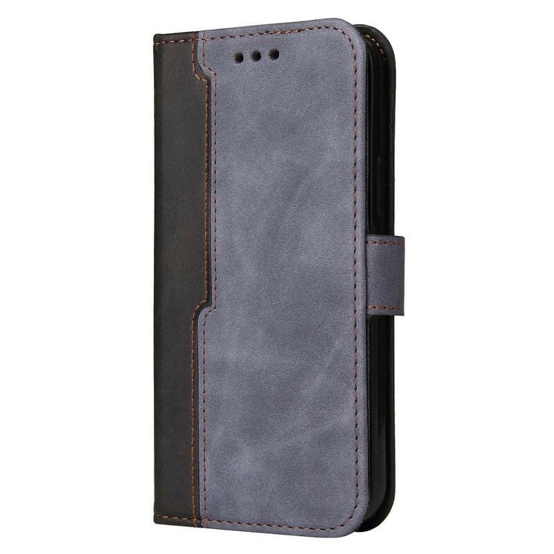 Capa Flip Para Xiaomi Redmi Note 10 5G Dois Tons