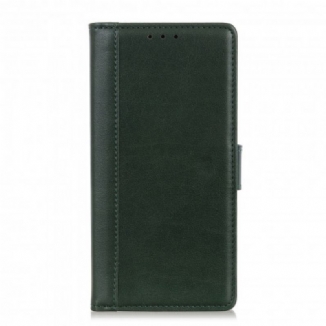 Capa Flip Para Xiaomi Redmi Note 10 5G Estilo De Couro