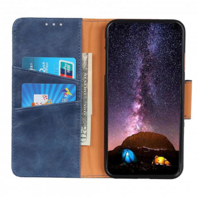 Capa Flip Para Xiaomi Redmi Note 10 5G Fecho Magnético Reversível