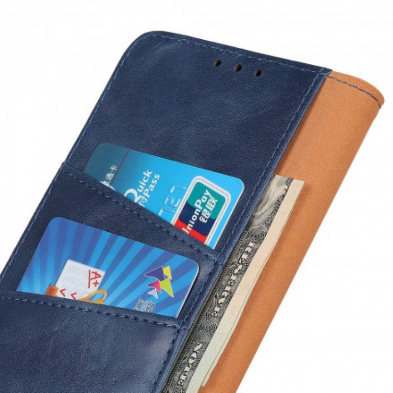 Capa Flip Para Xiaomi Redmi Note 10 5G Fecho Magnético Reversível