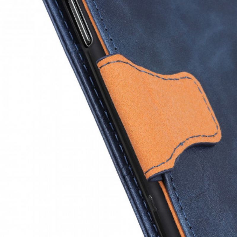 Capa Flip Para Xiaomi Redmi Note 10 5G Fecho Magnético Reversível