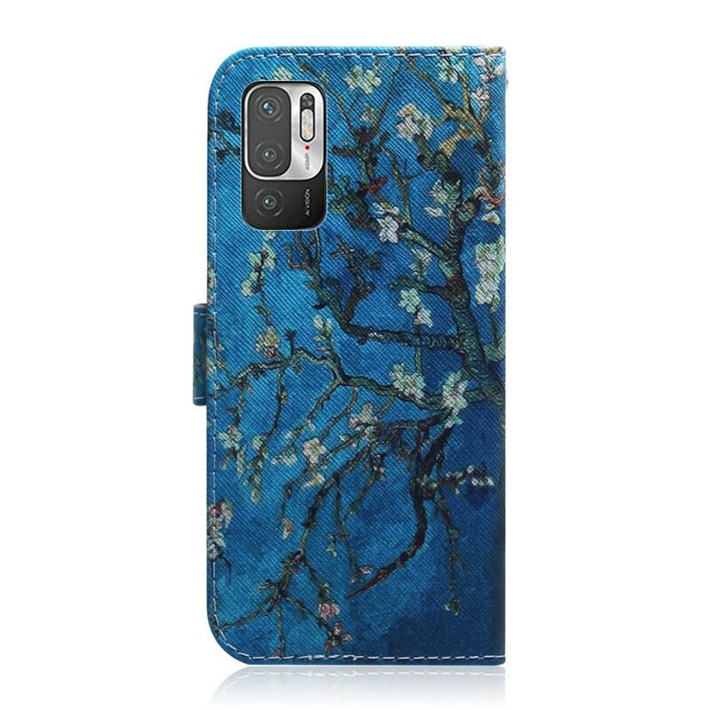 Capa Flip Para Xiaomi Redmi Note 10 5G Galho De Árvore