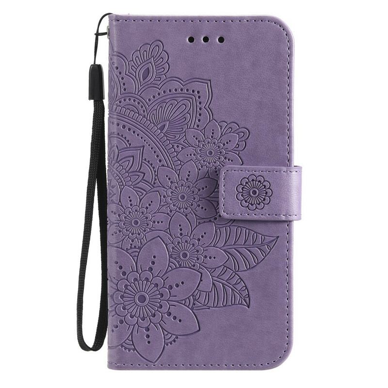 Capa Flip Para Xiaomi Redmi Note 10 5G Mandala