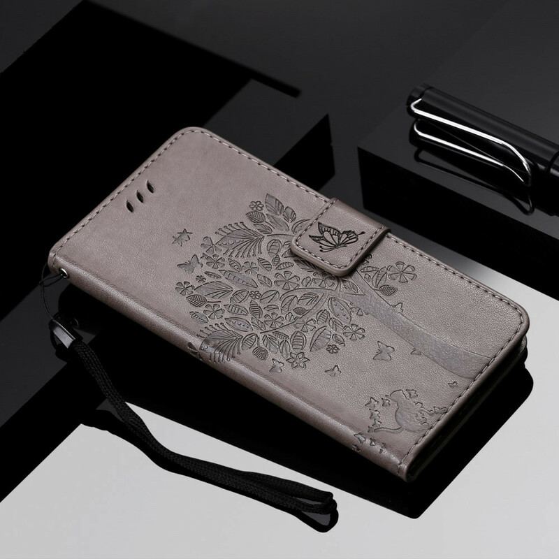 Capa Folio Para Xiaomi Redmi Note 10 5G De Cordão Cordão Daydream