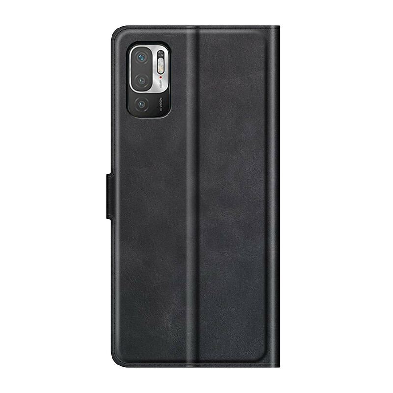 Capa Folio Para Xiaomi Redmi Note 10 5G Estilo De Couro