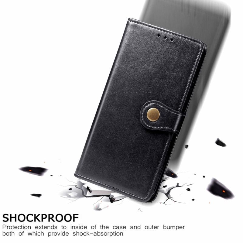 Capa Folio Para Xiaomi Redmi Note 10 5G /poco M3 Pro 5g Fecho De Rebite E Cordão