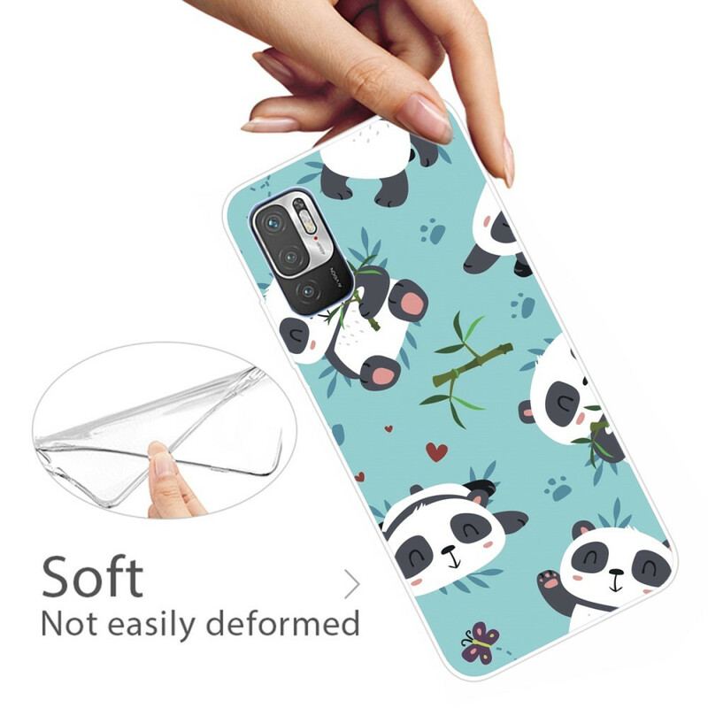 Capa Para Xiaomi Redmi Note 10 5G Bando De Pandas