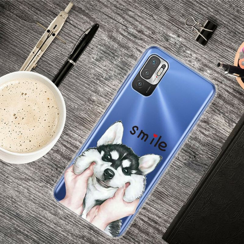 Capa Para Xiaomi Redmi Note 10 5G Cachorro Sorridente