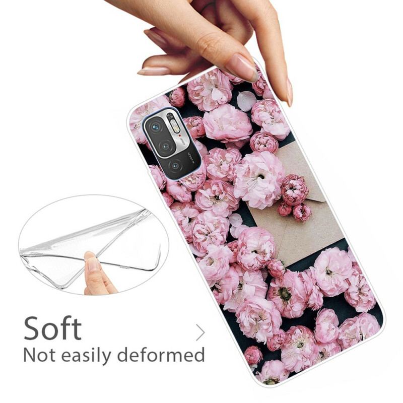 Capa Para Xiaomi Redmi Note 10 5G Flores Intensas