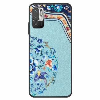 Capa Para Xiaomi Redmi Note 10 5G Pássaro E Flor