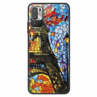 Capa Para Xiaomi Redmi Note 10 5G Projeto Da Torre Eiffel