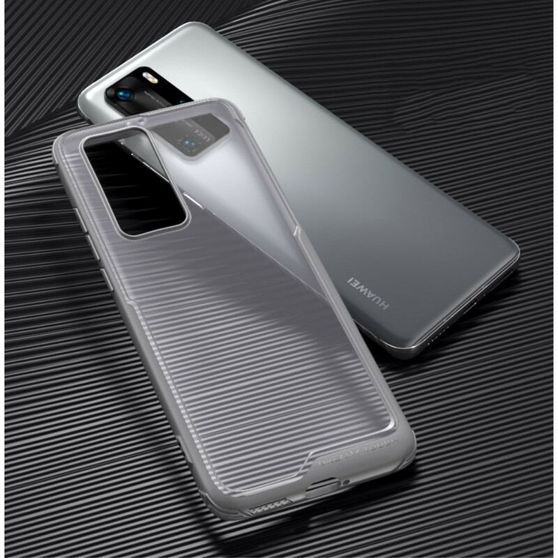 Capa De Celular Para Huawei P40 Pro Bordas Chanfradas Híbridas Leeu