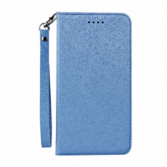 Capa De Celular Para Huawei P40 Pro Flip Estilo De Couro Macio Com Alça