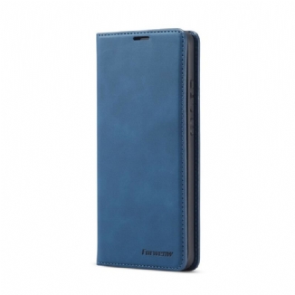 Capa De Celular Para Huawei P40 Pro Flip Forwenw Efeito Couro