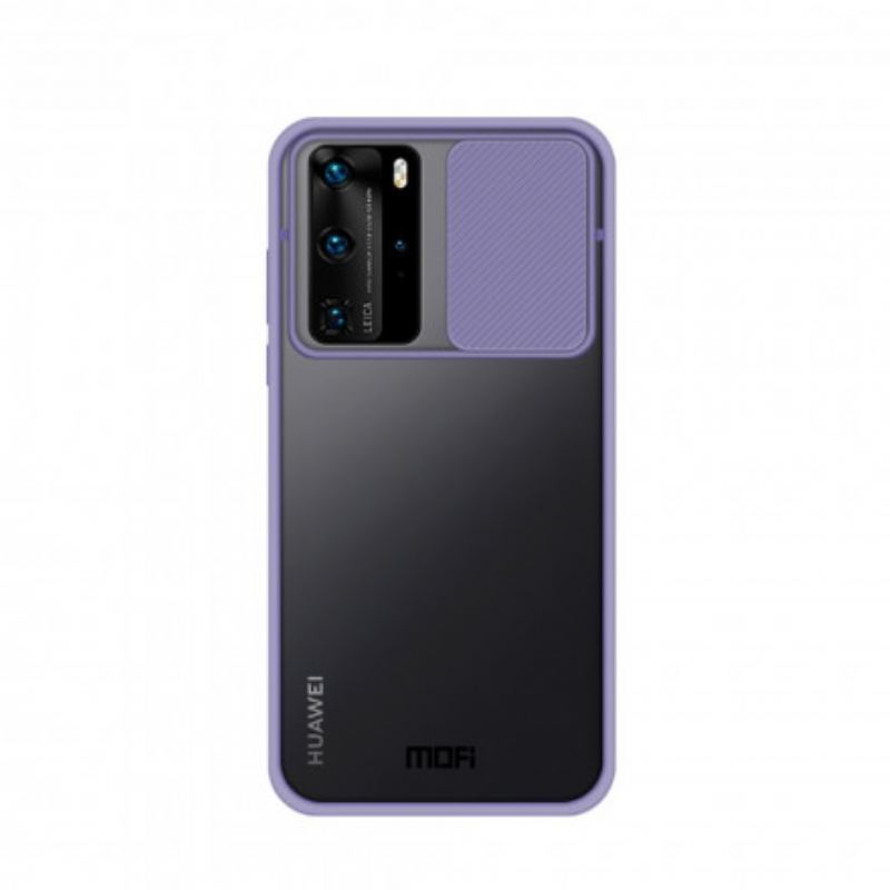 Capa Para Huawei P40 Pro Bordas Coloridas Camshield Mofi