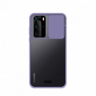 Capa Para Huawei P40 Pro Bordas Coloridas Camshield Mofi