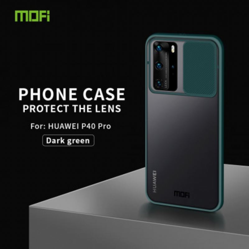 Capa Para Huawei P40 Pro Bordas Coloridas Camshield Mofi