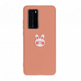 Capa Para Huawei P40 Pro Te Amo Meu Coelho